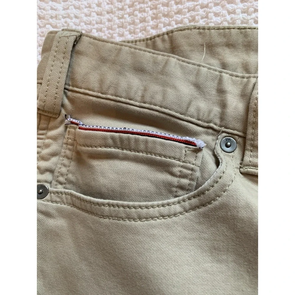 Tommy Hilfiger Beige Straight Pants, Men's Size‎ 38x30